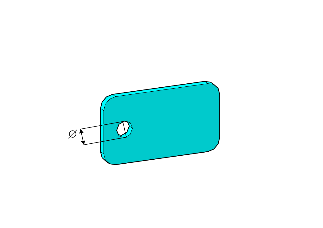 Minimum hole diameter